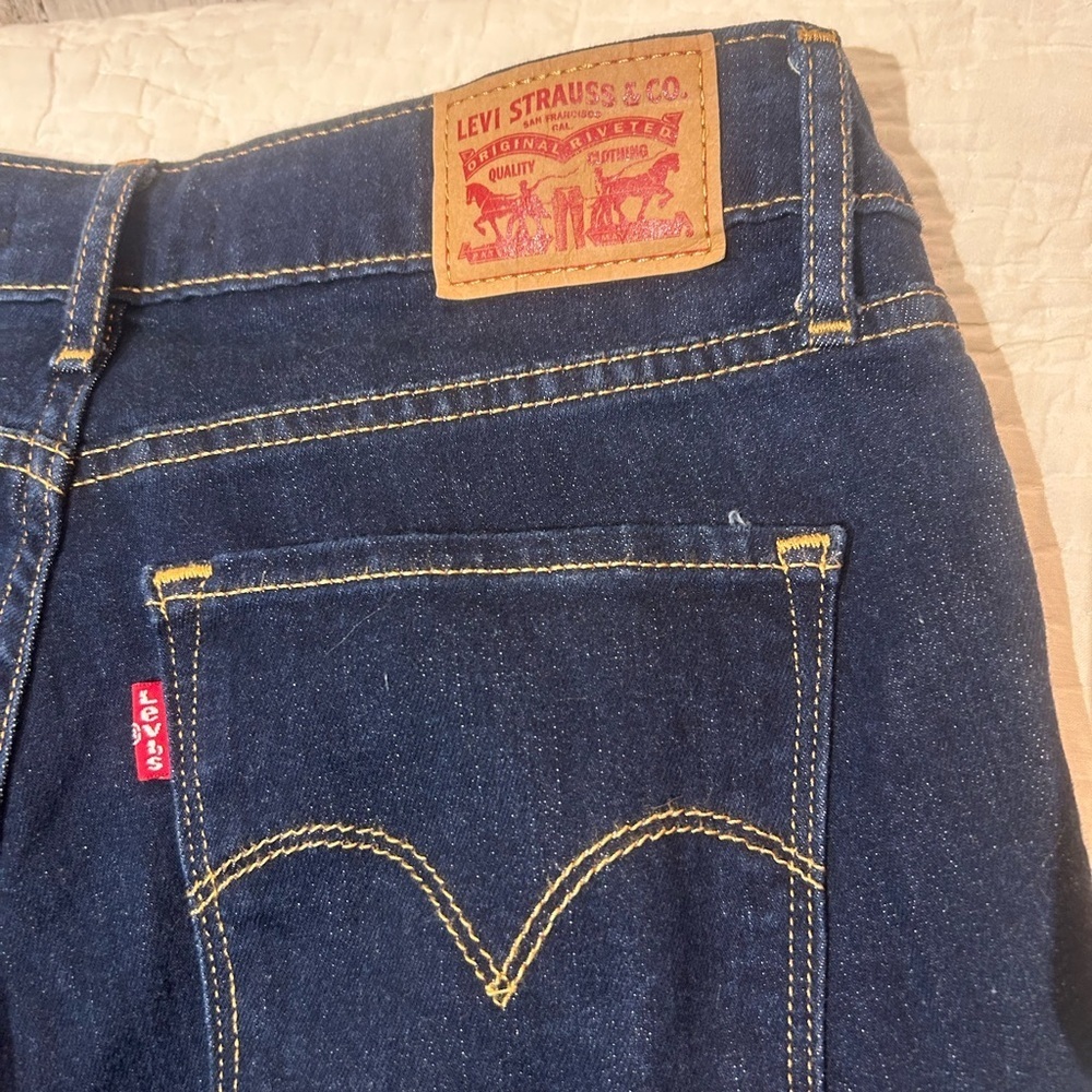 Levi’s 815 Curvy Bootcut Jeans Dark Wash Size 27 lowrise y2k - Picture 5 of 7
